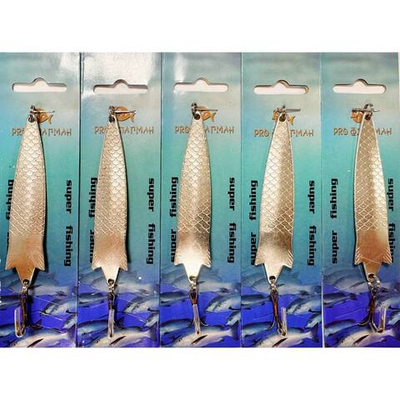 Набор блесен 15 гр 5 штук