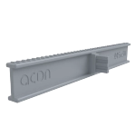 ПЕРЕЛИВНАЯ РЕШЕТКА ACON 245x34мм, цвет серый