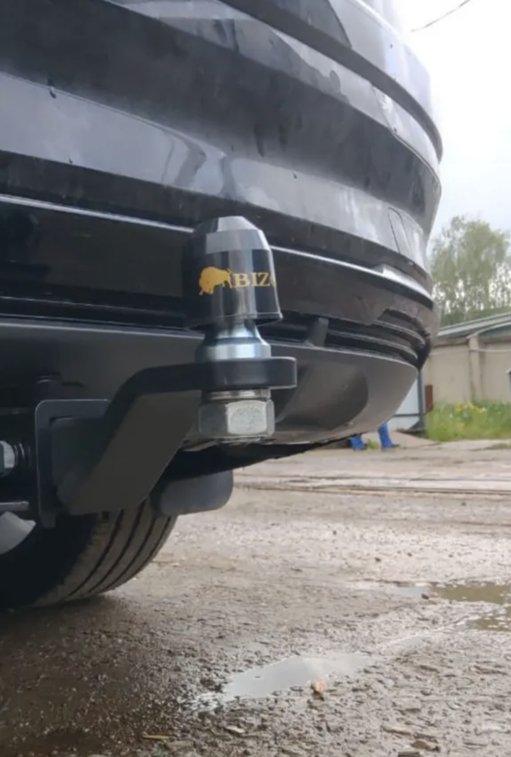 Фаркоп с унив. электрикой Смарт на Lynk&Co 09, 2021- Бизон FA 0999-E