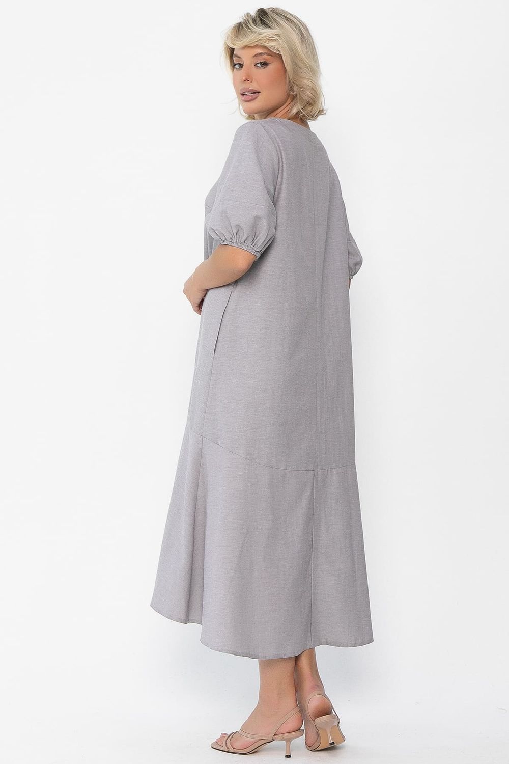 Платье Калифорния (серое) П14044-30М LT Collection