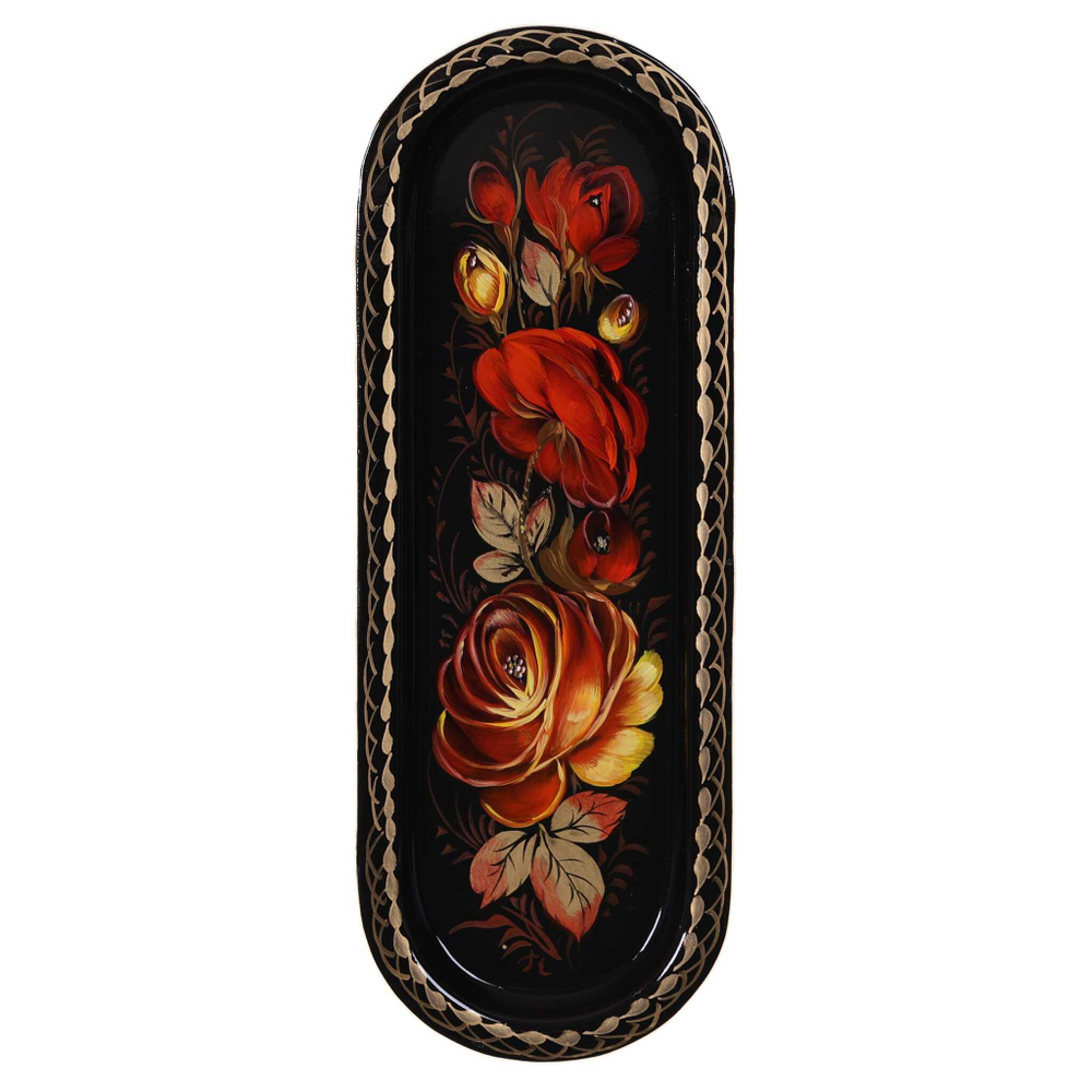 Zhostovo metal tray A4D280225331