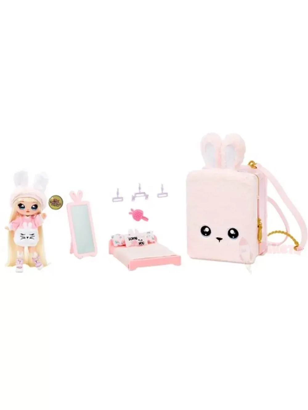 Рюкзак-спальня Na Na Na Backpack Bedroom Pink Bunny