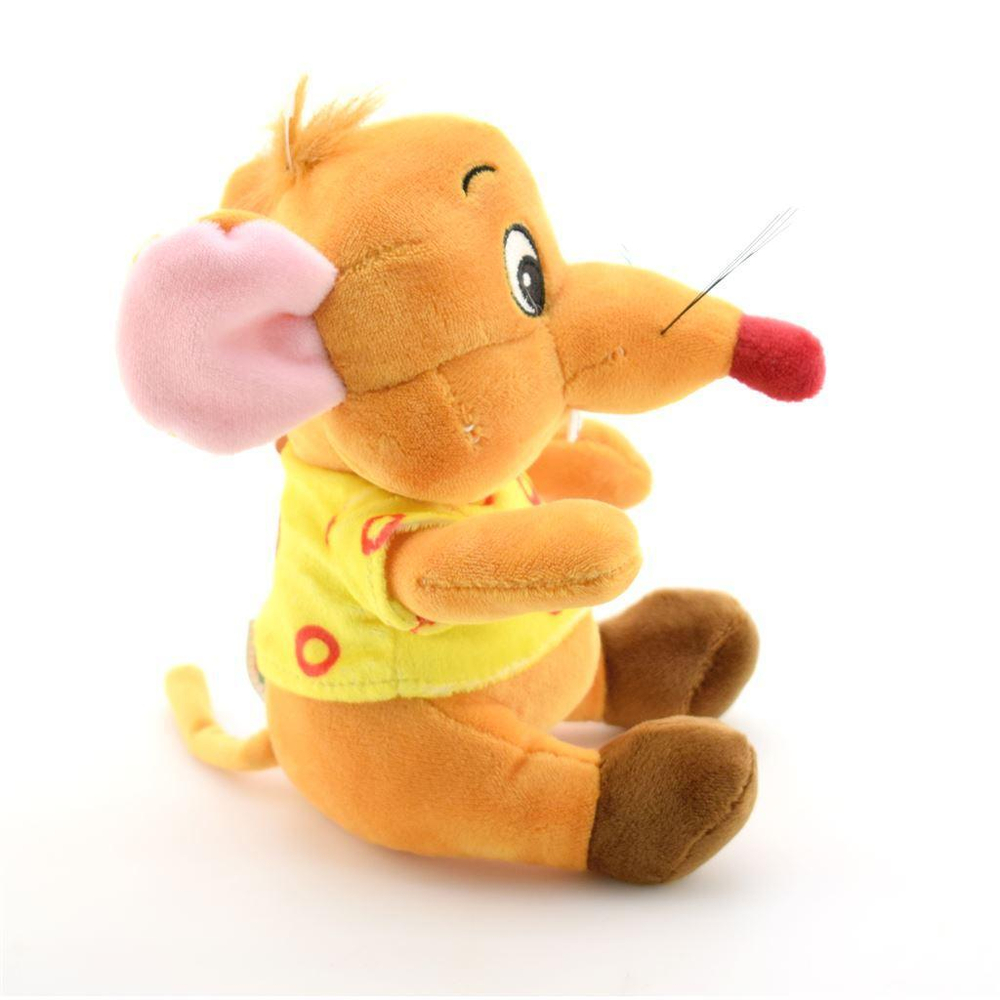 Игрушка мягкая Мышка в сырной рубашке 16см, без чипа в пакет (Мульти-Пульти)