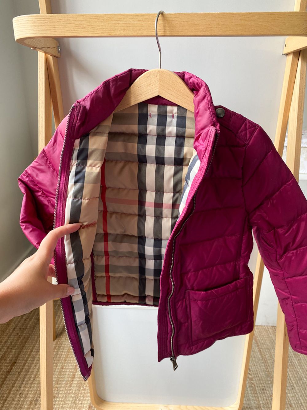 Пуховая куртка Burberry и Ветровка 2 в 1, 110