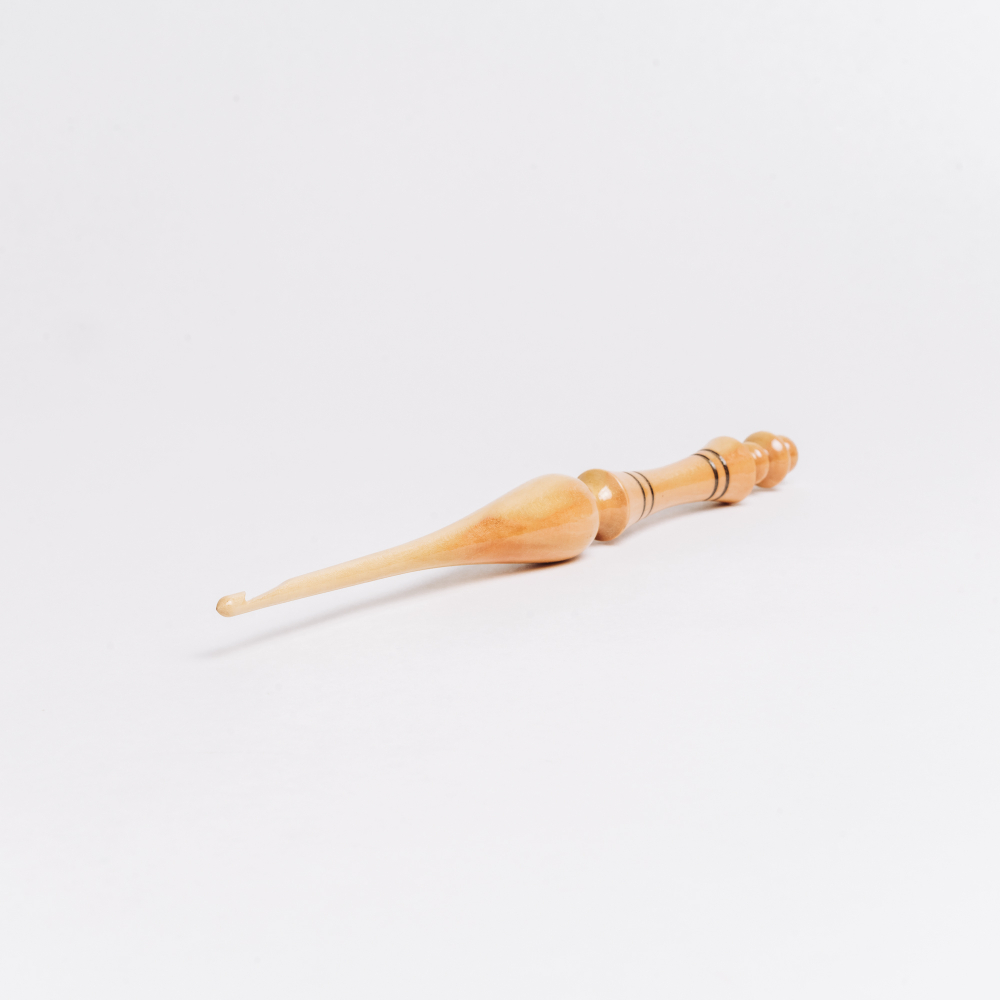 Деревянный крючок для вязания из древесины клена 3.5 мм. K312