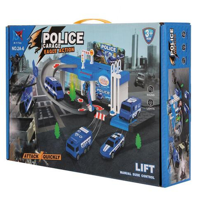 Парковка с транспортом коробка 2A-6