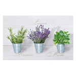 Сервировочная салфетка прямоугольная 26х41 см Лаванда