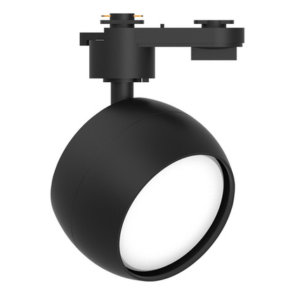 Светильник LED трековый AL164 однофазный на шинопровод под лампу GX53, черный Feron