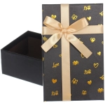 Коробка подарочная «Очарование» 19*12*6.5 см, Черный