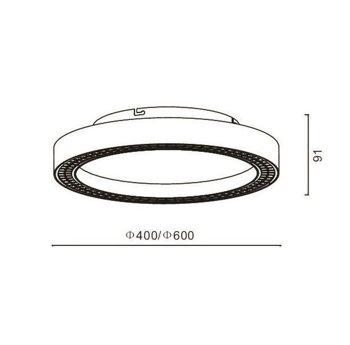 Потолочный светодиодный светильник Romatti Cullinan Piastra PT11118W