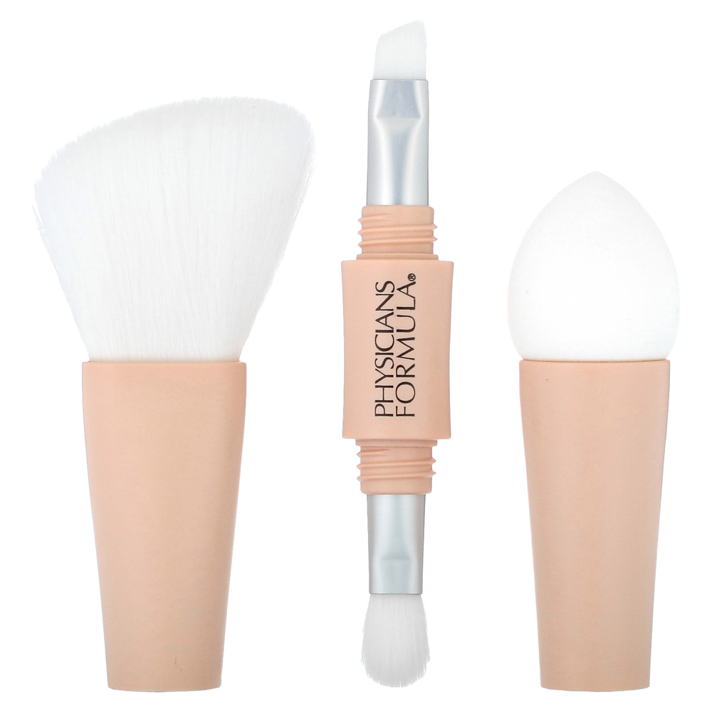 Physicians Formula, набор кистей для макияжа 4 в 1, 1 набор