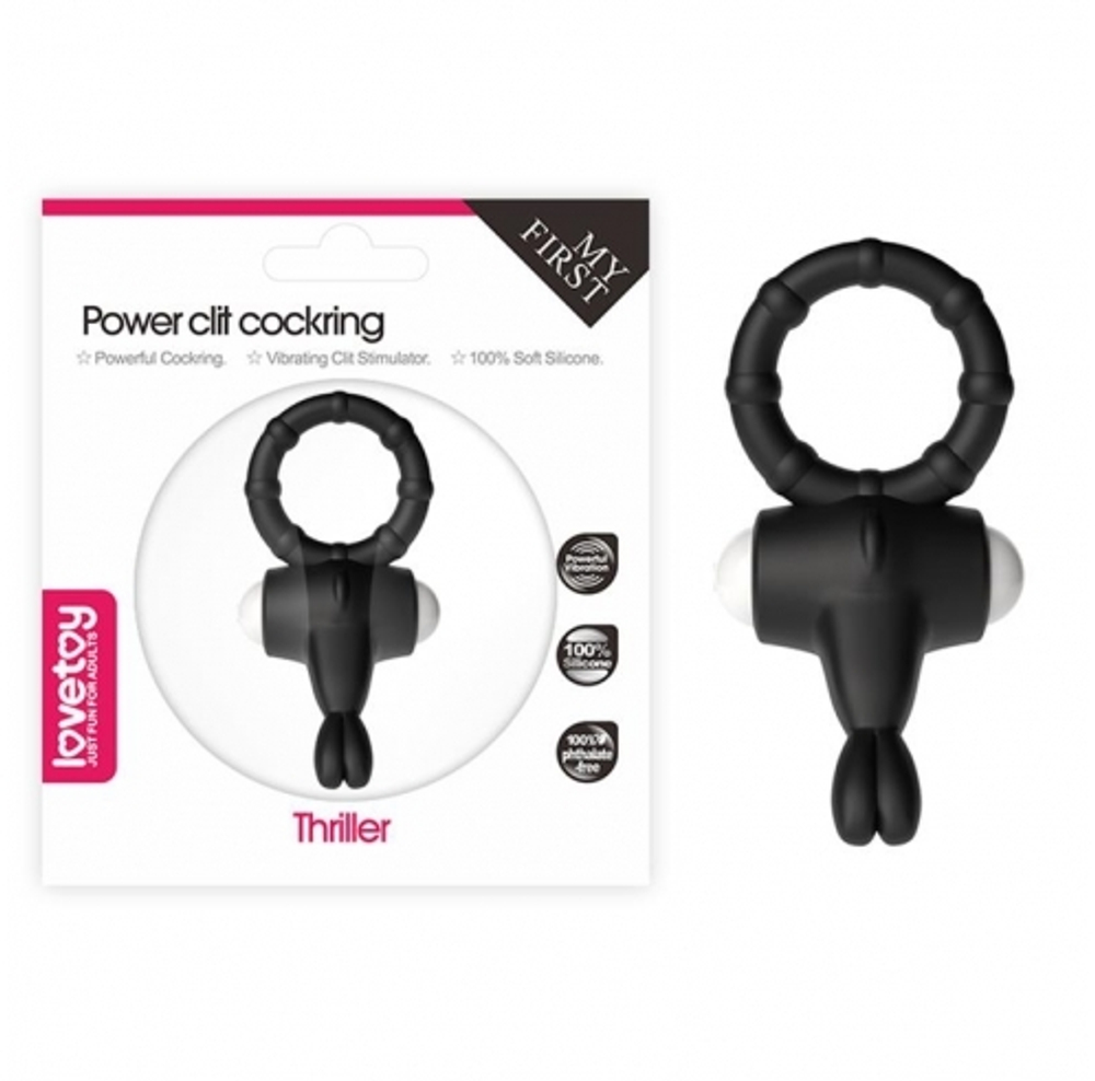 Виброкольцо Power Clit Silicone Cockring