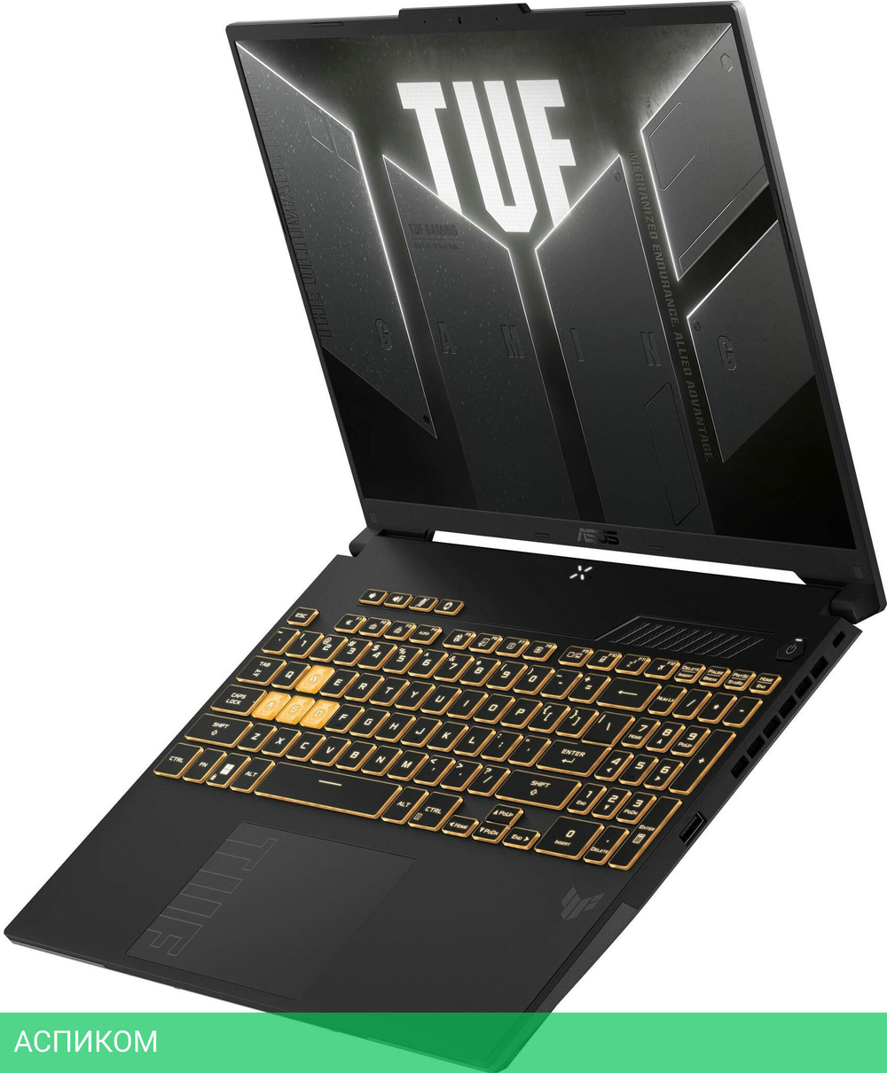 Ноутбук ASUS TUF Gaming F16 FX607VJ-RL013 Mecha Gray (90NR0MZ6-M000F0)