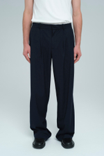 Брюки широкие | dark blue