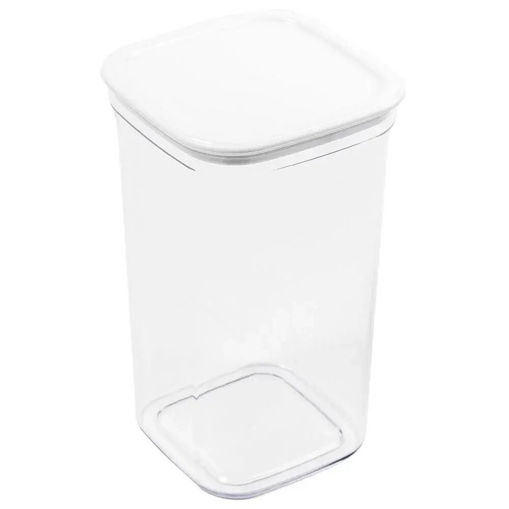 Контейнер для сыпучих продуктов Смарт 1,3л белый С414БЕЛ