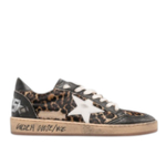 Golden Goose кеды Ballstar с леопардовым принтом