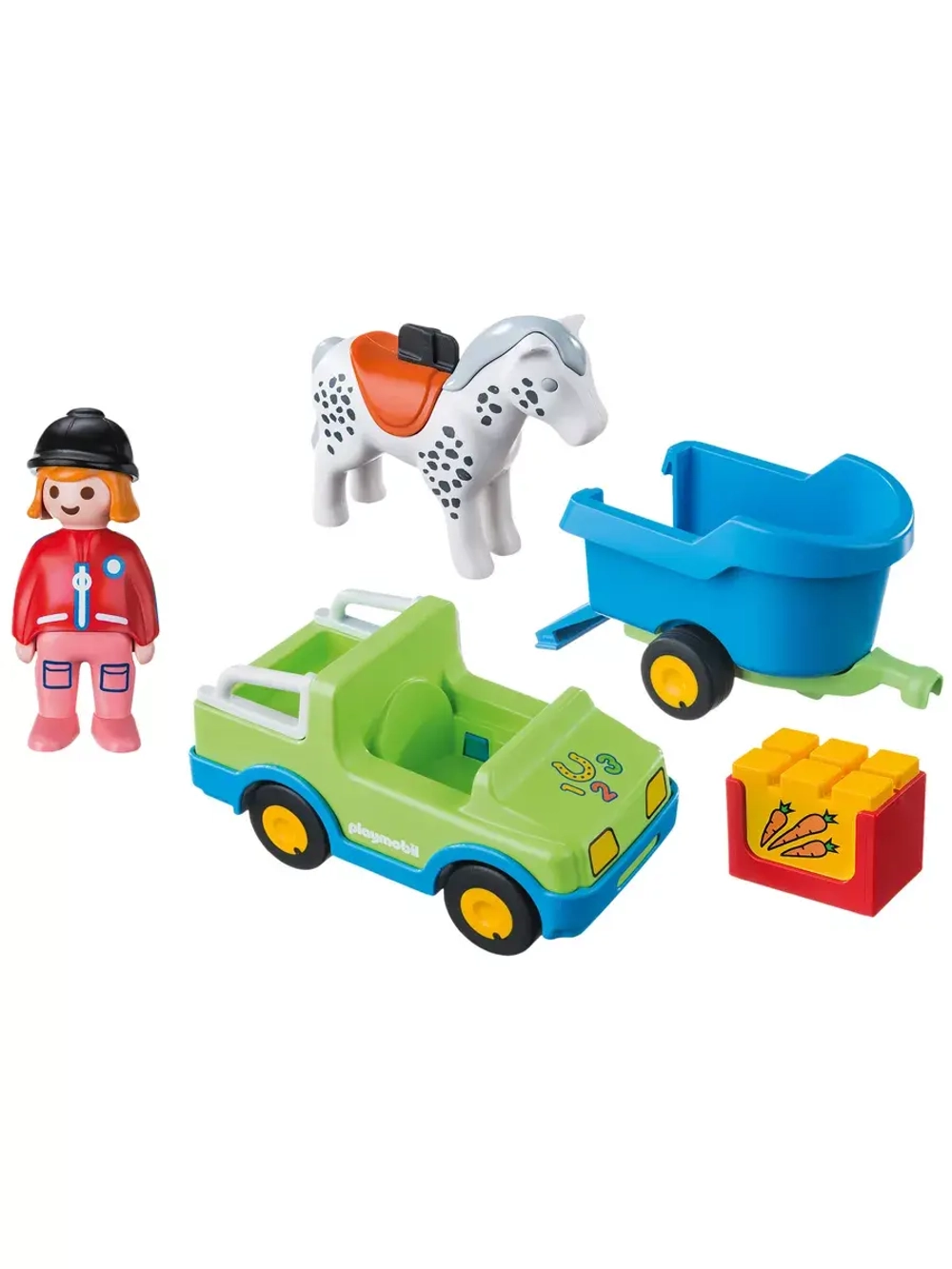 Набор Автомобиль с коневозкой Playmobil 6958