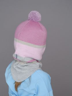 Шлем зимний вязаный (Нежность) ГУФ