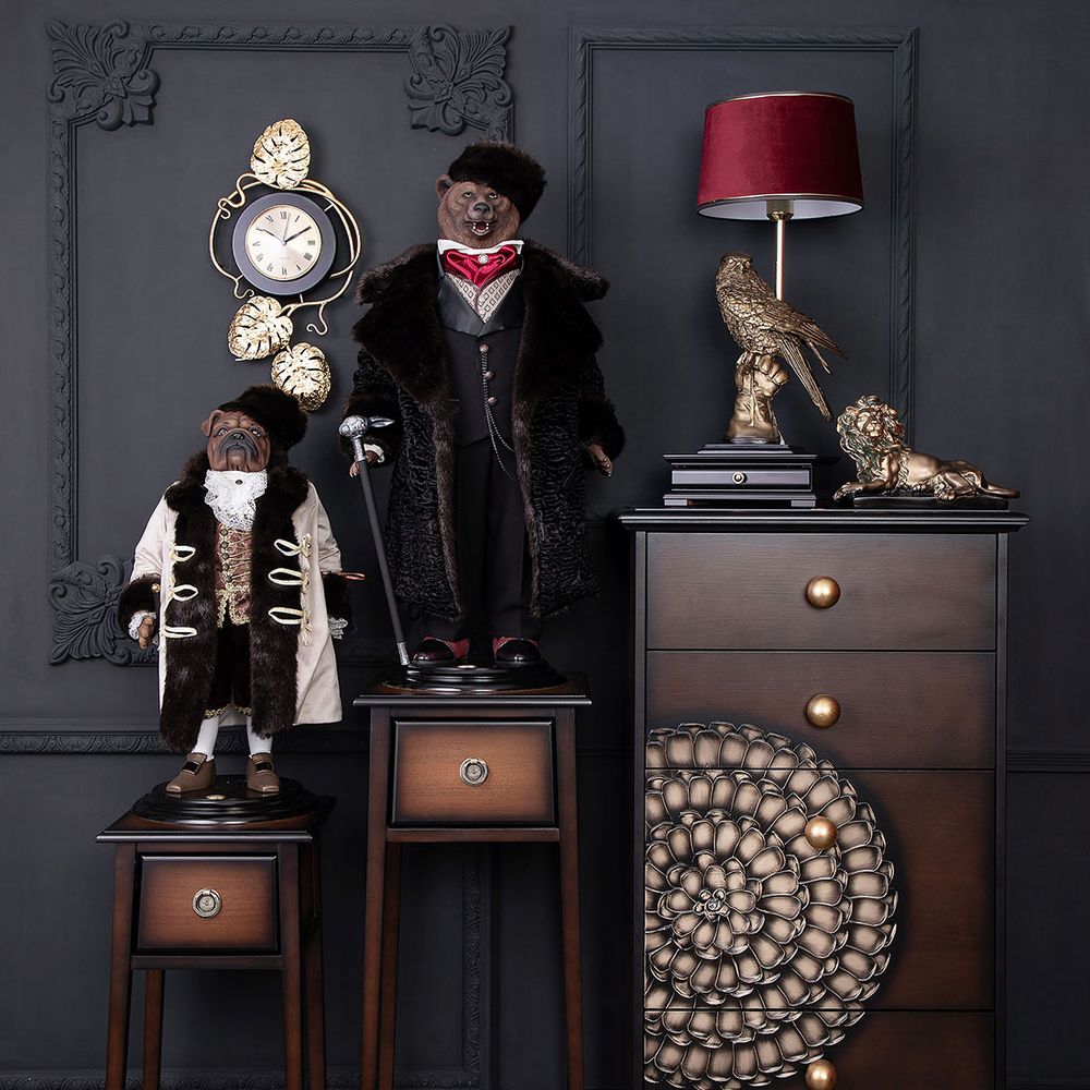 Кукла коллекционная Медведь Шаляпин