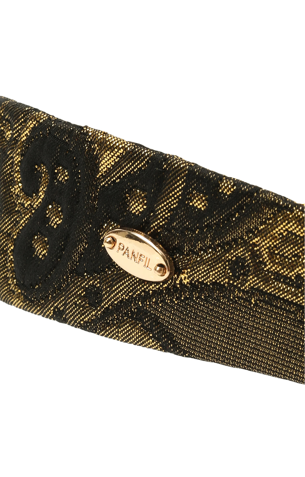 Кокошник из бронзового жаккарда