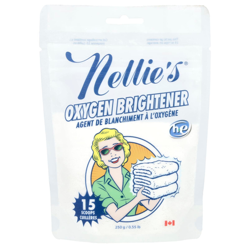 Nellie's, кислородный осветлитель, 15 мерных ложек, 250 г (0,55 фунта)