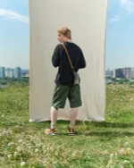 Толстовка Called a Garment Utilitarian черная