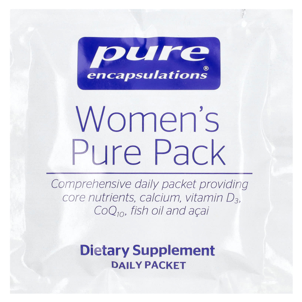 Pure Encapsulations, Женский чистый пакет, 30 пакетиков