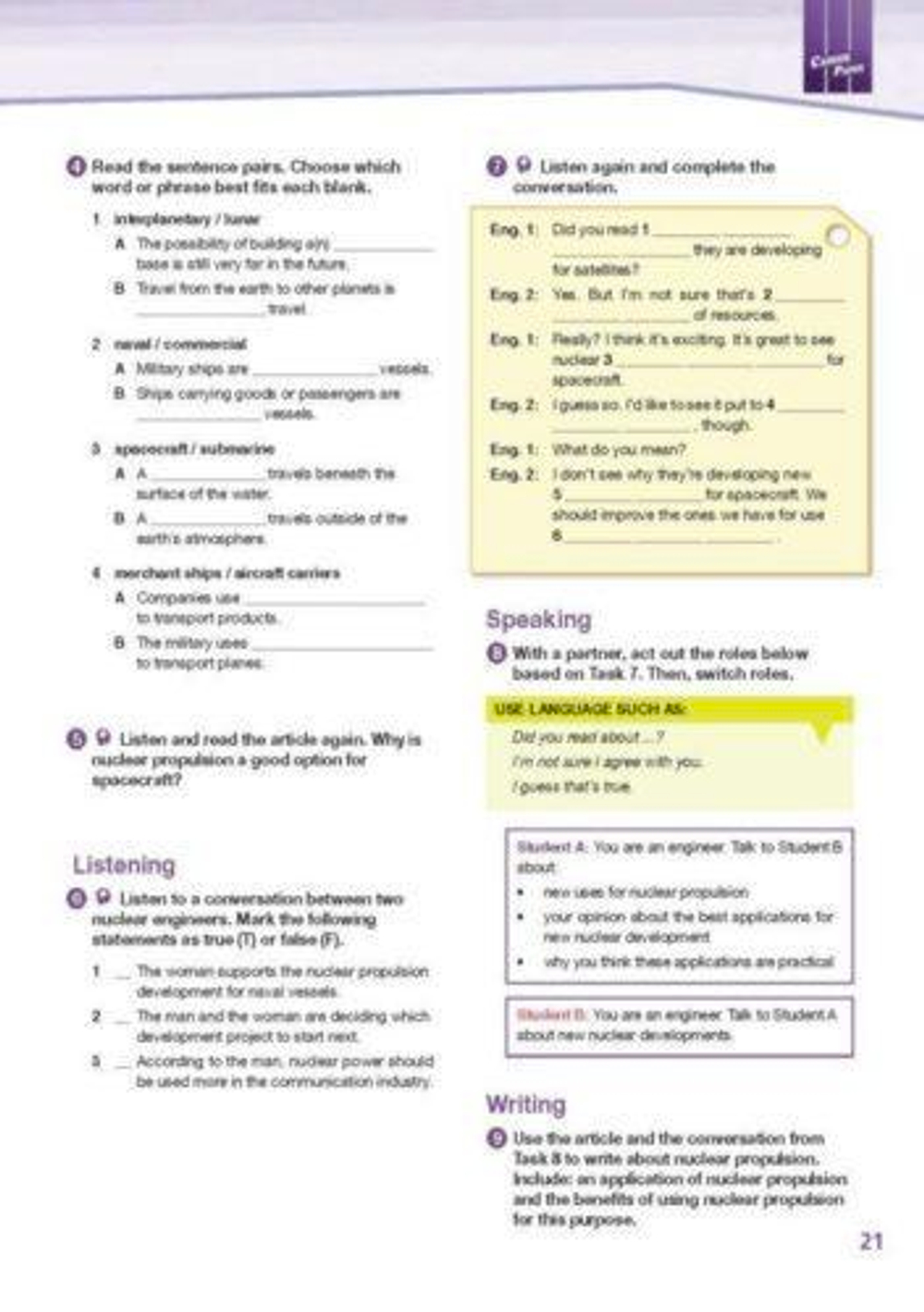 Nuclear Engineering (esp). Student's book. Учебник