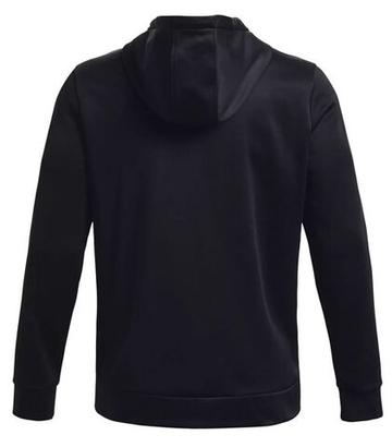Мужская теннисная кофта Under Armour Men's Armour Fleece Full-Zip - black