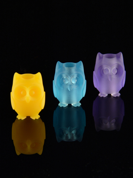 Набор из 3-х бусин темлячных для паракорда СОВА