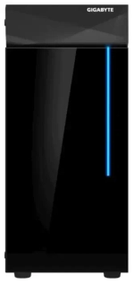 Компьютерный корпус GigaByte C200 GLASS, Без БП, 2xUSB3.0, 1xFAN120, RGB LED switch, Black, ATX