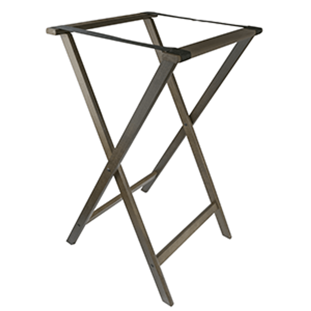 Подставка напольная для подносов,бук;H=83,L=47,B=43см;болотный