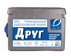 Рыболовный ящик Camping World Друг 20 л цвет серый