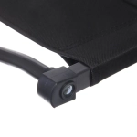 Кресло складное с подлокотниками до 100 кг SJ-0032, 55*53*78 см, цвет: чёрный, ТуристМастер