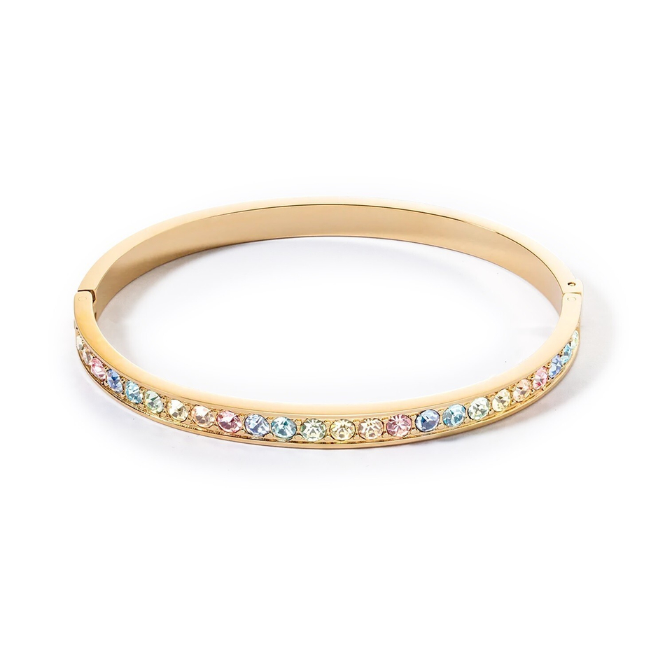 Браслет Coeur de Lion Multicolor Pastel Gold 17 см 0131/33-1590
