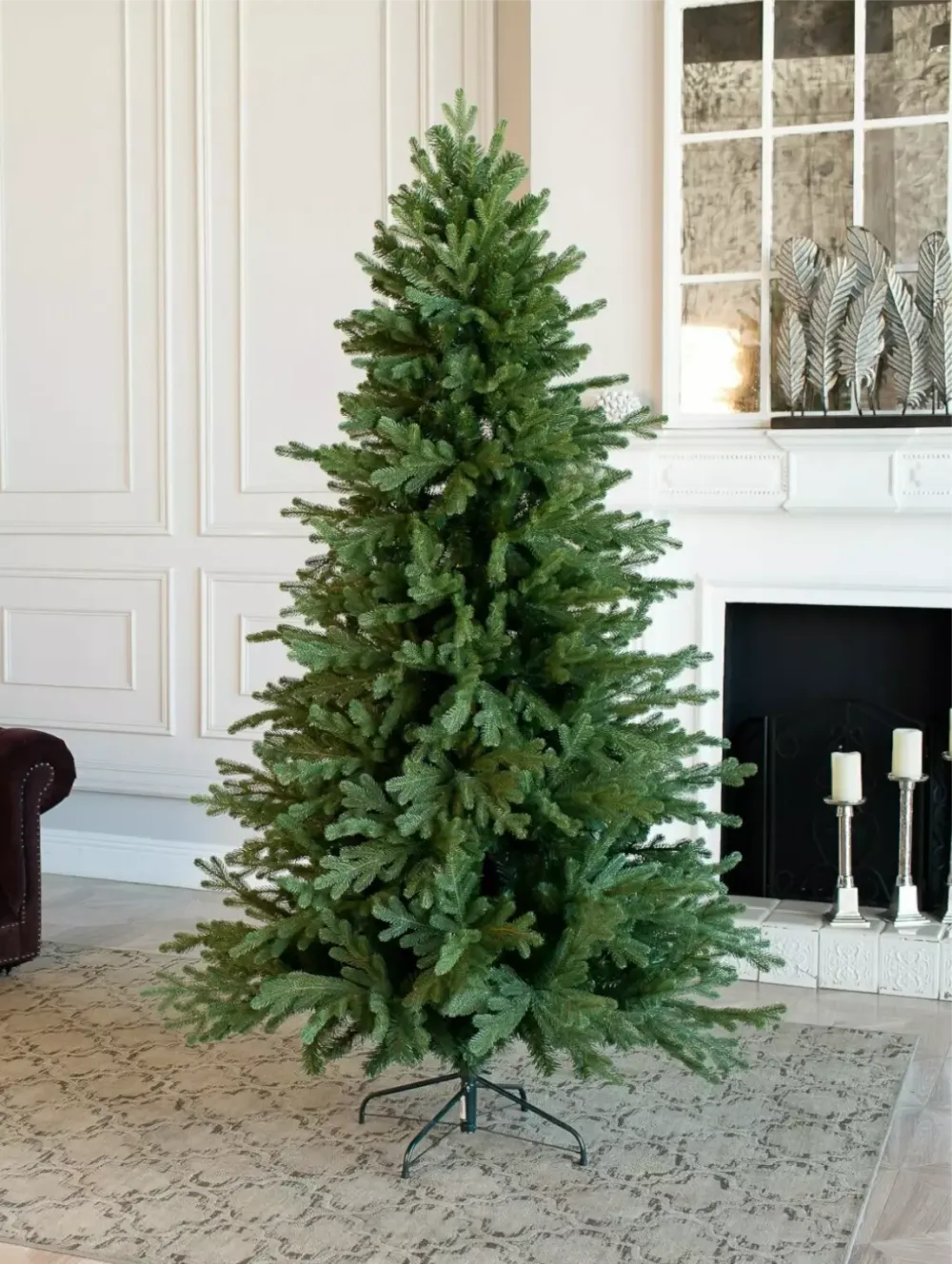 елка искусственная "Кредо" премиум (литая+пвх)