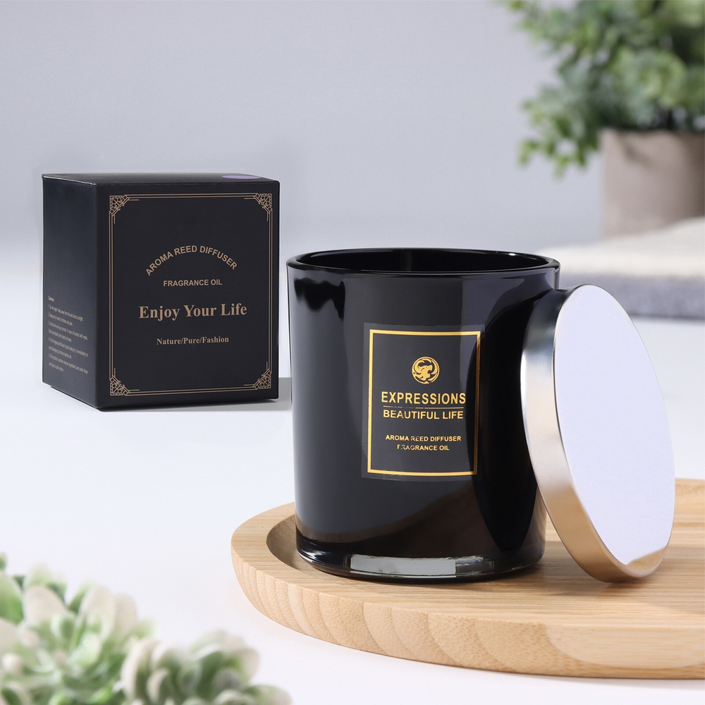 Ароматическая свеча в стакане Aromatic Candle, английская груша и фрезия