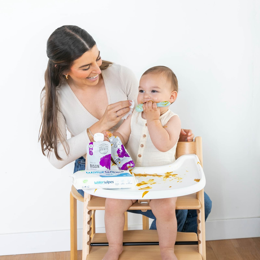 Serenity Kids, Детское питание, от 6 месяцев, 100% бизон травяного откорма с органической тыквой кабоча и шпинатом, 99 г (3,5 унции)