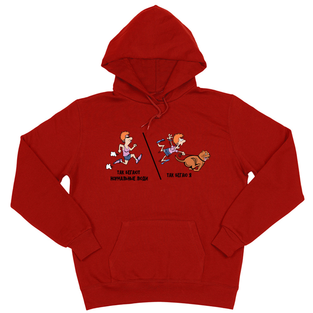 Толстовка "Как бегаю Я"