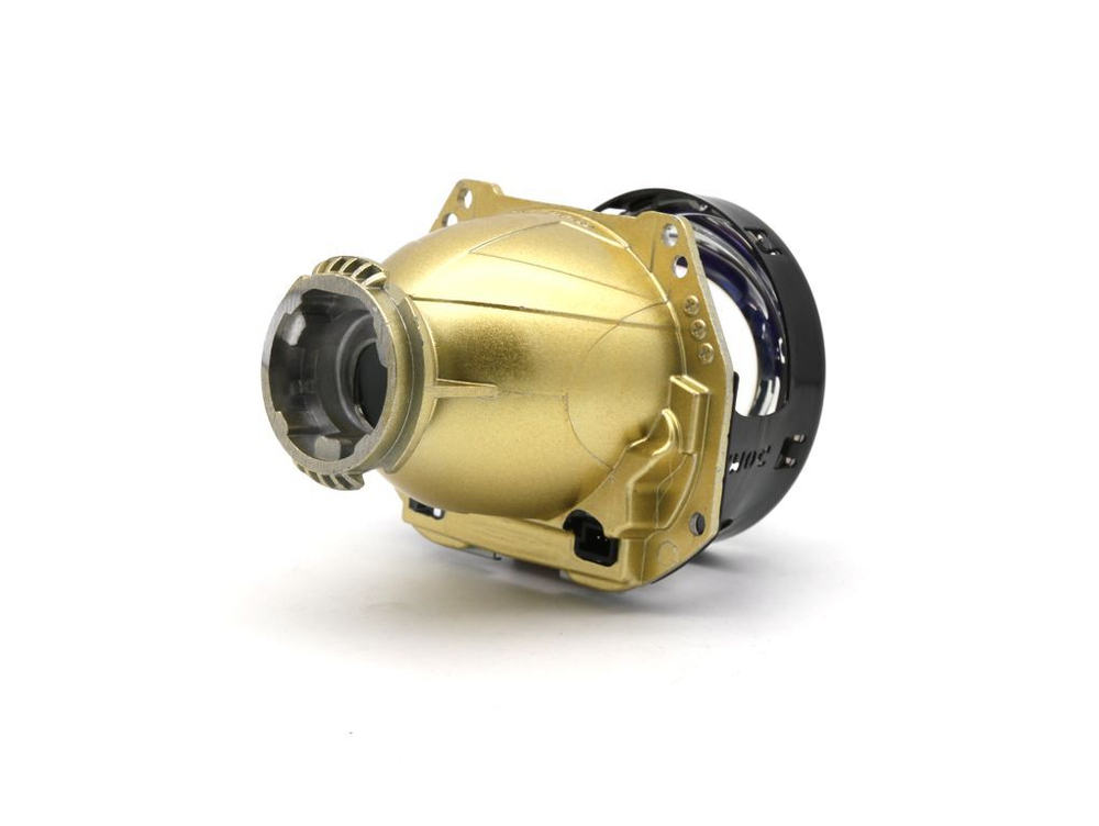 Биксеноновая линза Aozoom Hella 3R Domax MT88 Gold Premium, 1шт