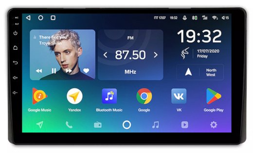 Магнитола для Toyota (230х130мм) - Teyes SPRO+ Android 10, ТОП процессор, 4-32, SIM-слот