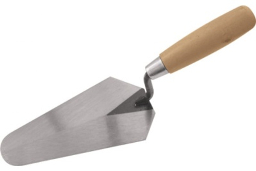 Кельма бетонщика инструментальная сталь деревянная ручка 160мм