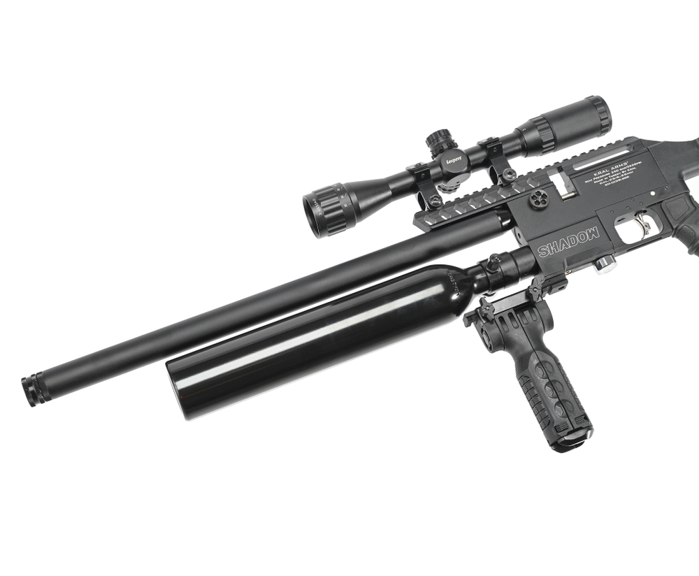 Винтовка пневматическая KRAL ARMS Puncher Maxi 3, SHADOW, кал. 5.5мм пластик