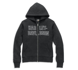 Толстовка Bar Font Embroidered Hoodie Harley-Davidson