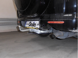 Оцинкованный фаркоп на Honda CR-V 2002-2007 (без электрики), Galia H050C