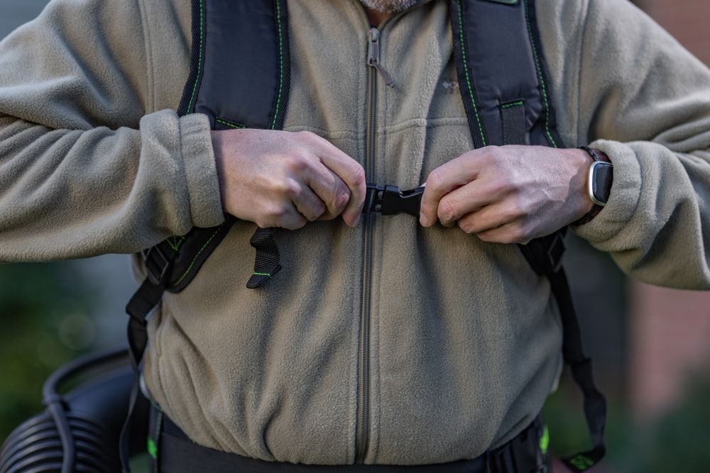 Ранцевая воздуходувка аккумуляторная Greenworks Арт. 2408107, 40V, бесщеточный, без АКБ и ЗУ