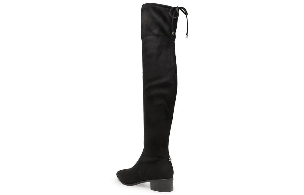 STEVE MADDEN PU Over the knee Boots 4.5cm Women"s
