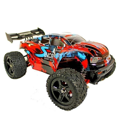 Радиоуправляемая трагги Remo Hobby S EVO-R Brushless UPGRADE (красный) 4WD 2.4G 1/16 RTR