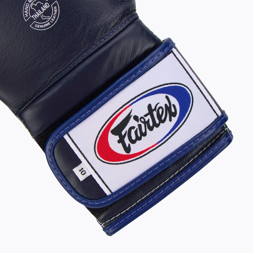 Боксёрские перчатки Fairtex Heavy Hitter's Mexican Style blue
