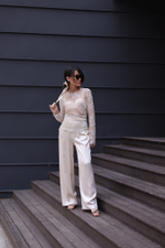 лонгслив из кружева